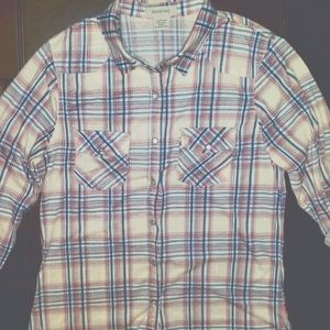 Passport Plaid Western-Style Shirt